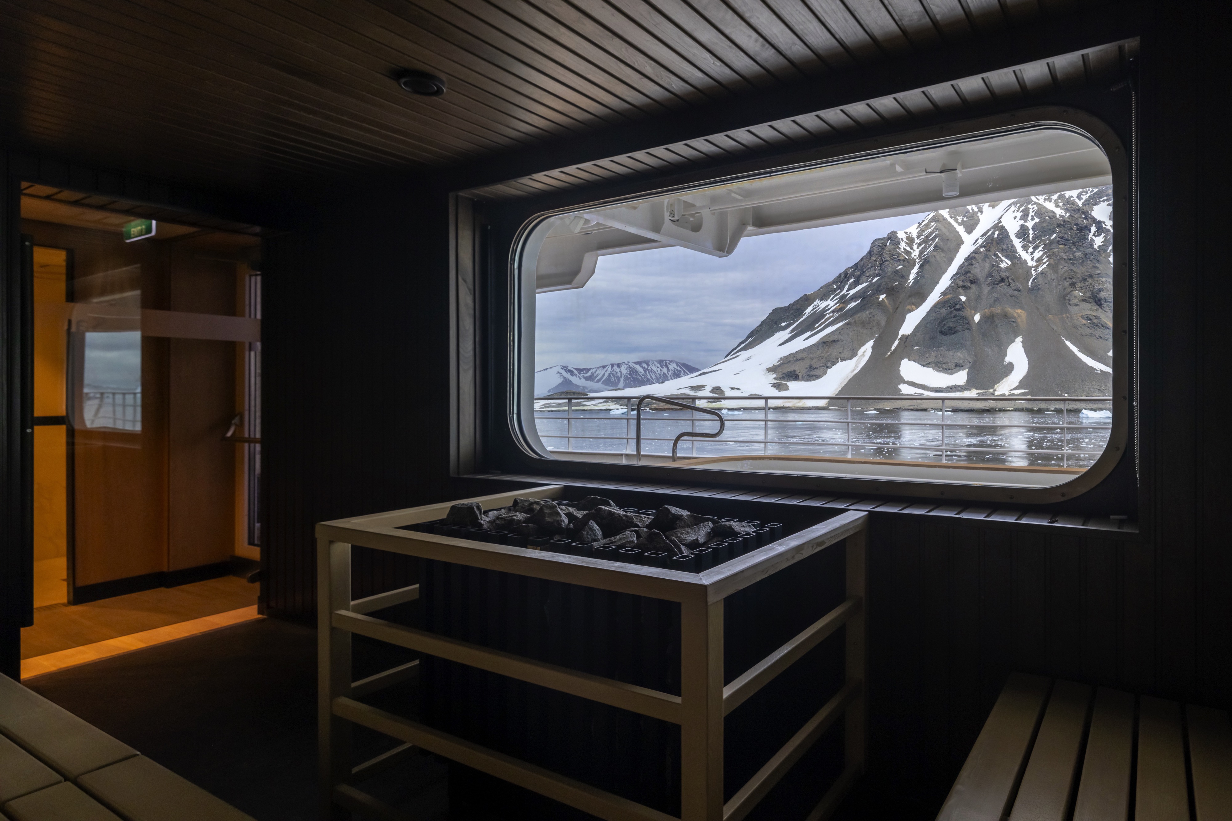 Sauna With A View on SH Vega